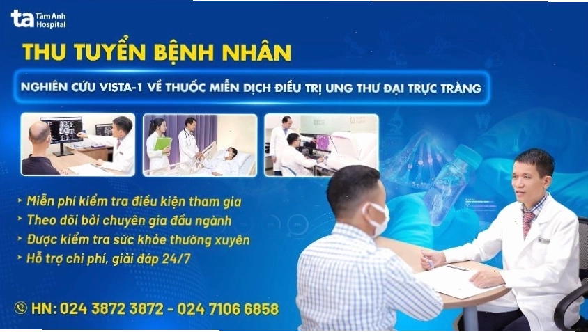 Bệnh nhân tham gia thử nghiệm lâm sàng thuốc miễn dịch