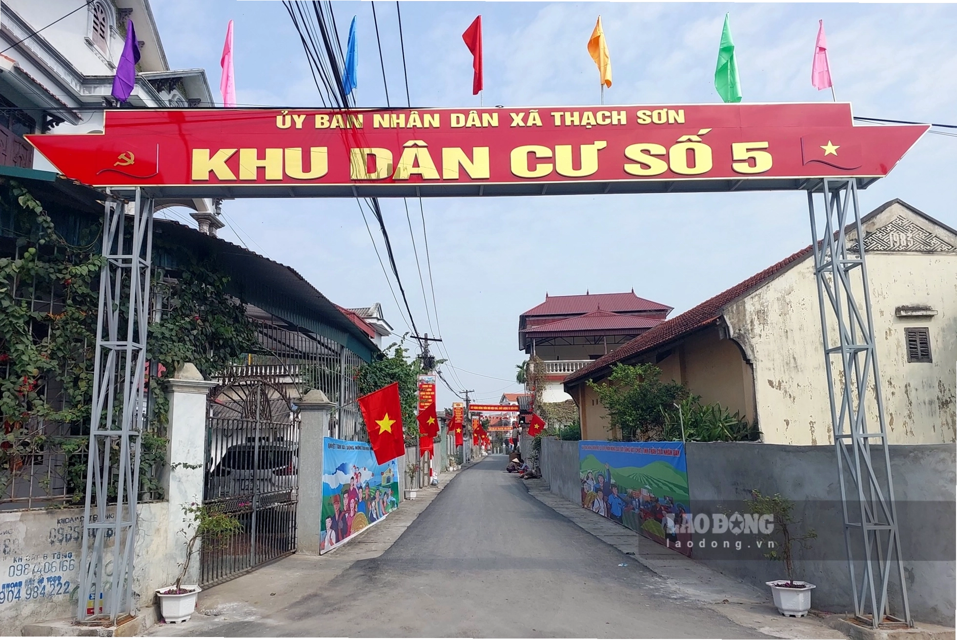 Cuộc sống bình yên hiện tại tại xã Thạch Sơn, Phú Thọ.