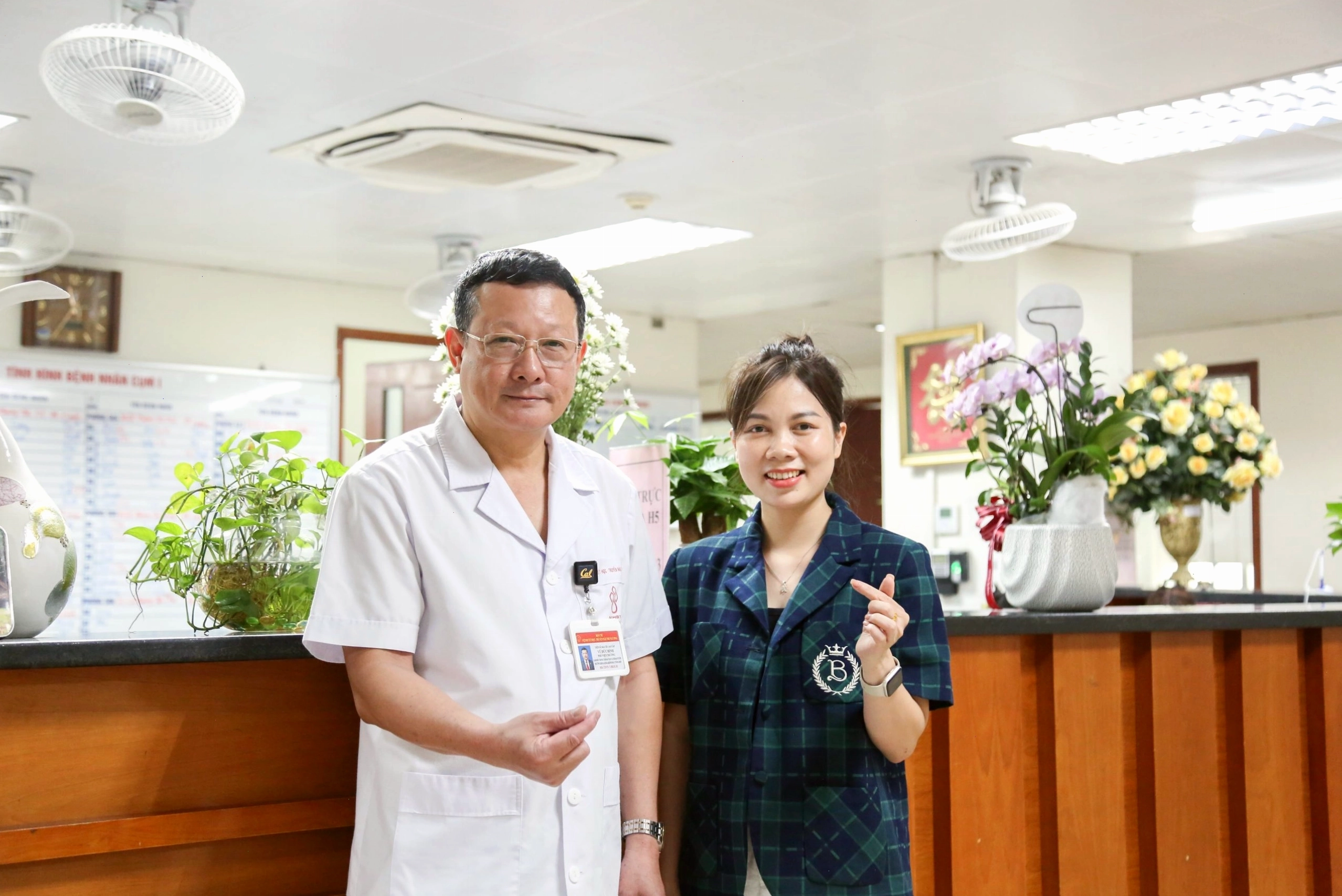 Hình ảnh biểu tượng của hy vọng trong cuộc chiến ung thư