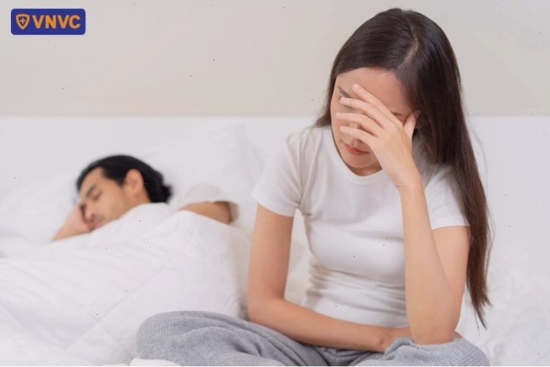 Hình ảnh thể hiện sự lo lắng sau khi quan hệ tình dục