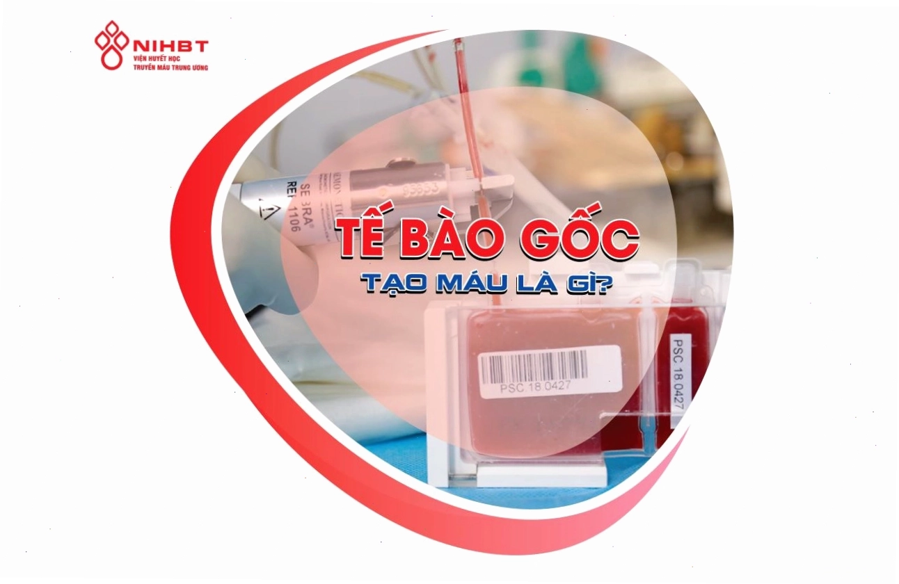 Kỹ thuật viên thực hiện xét nghiệm máu để chẩn đoán bệnh ung thư máu