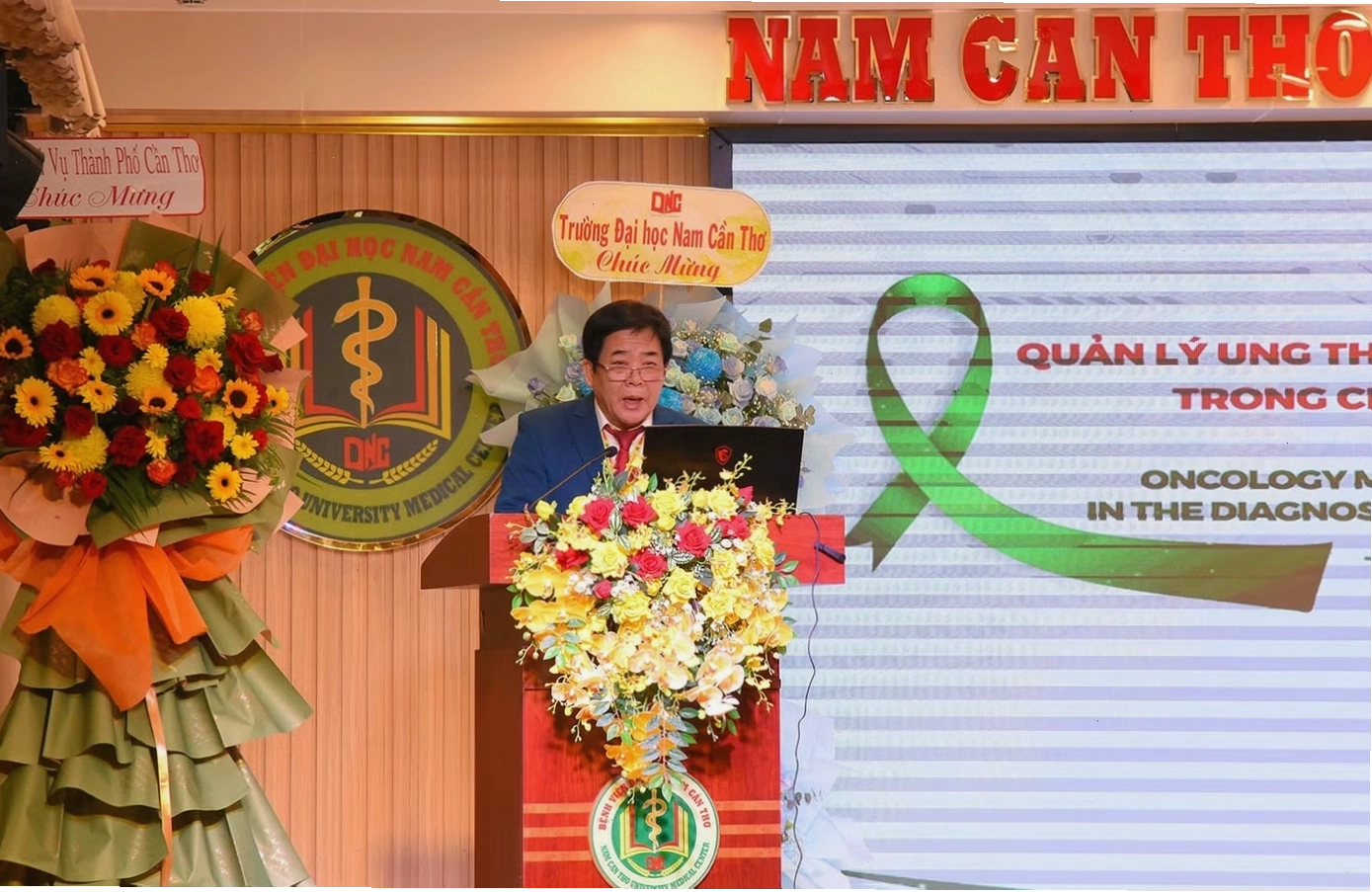 PGS.TS.BS Đàm Văn Cương chia sẻ tại hội thảo